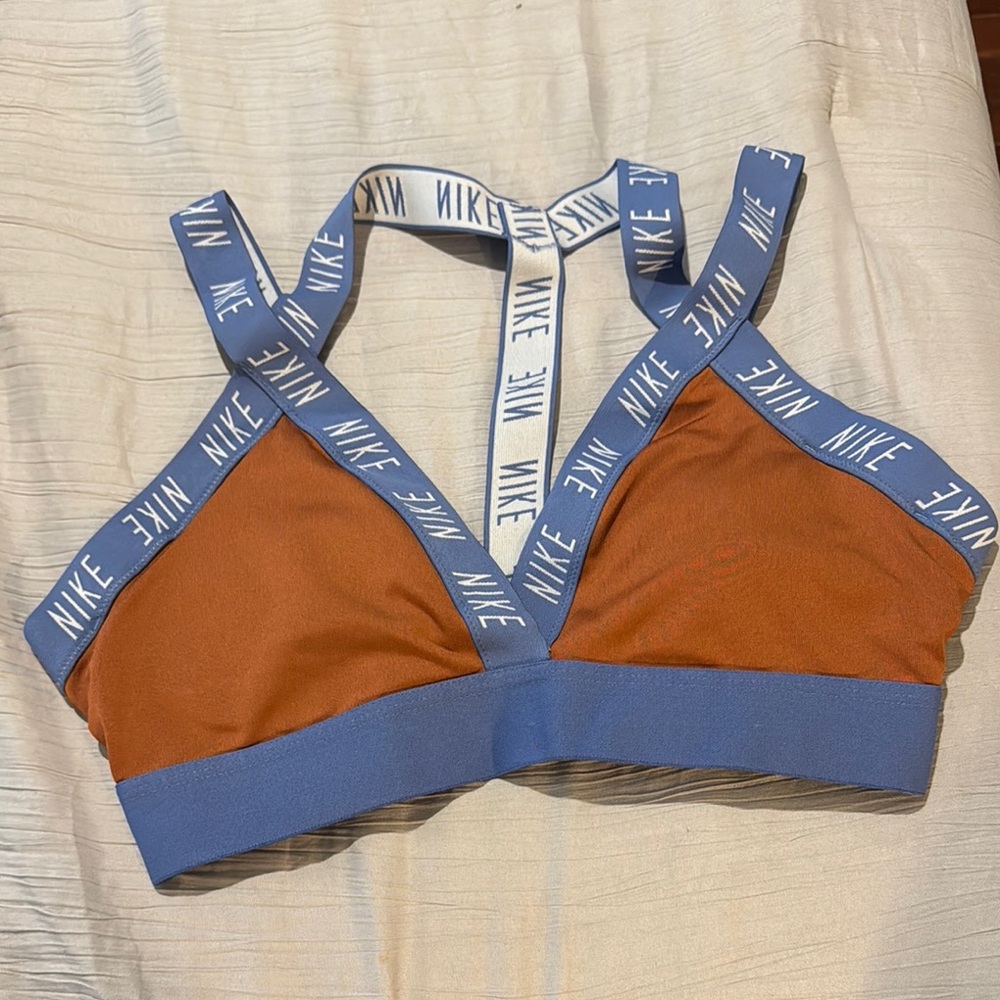 Nike Kids Swim Top - Orange and Blue
